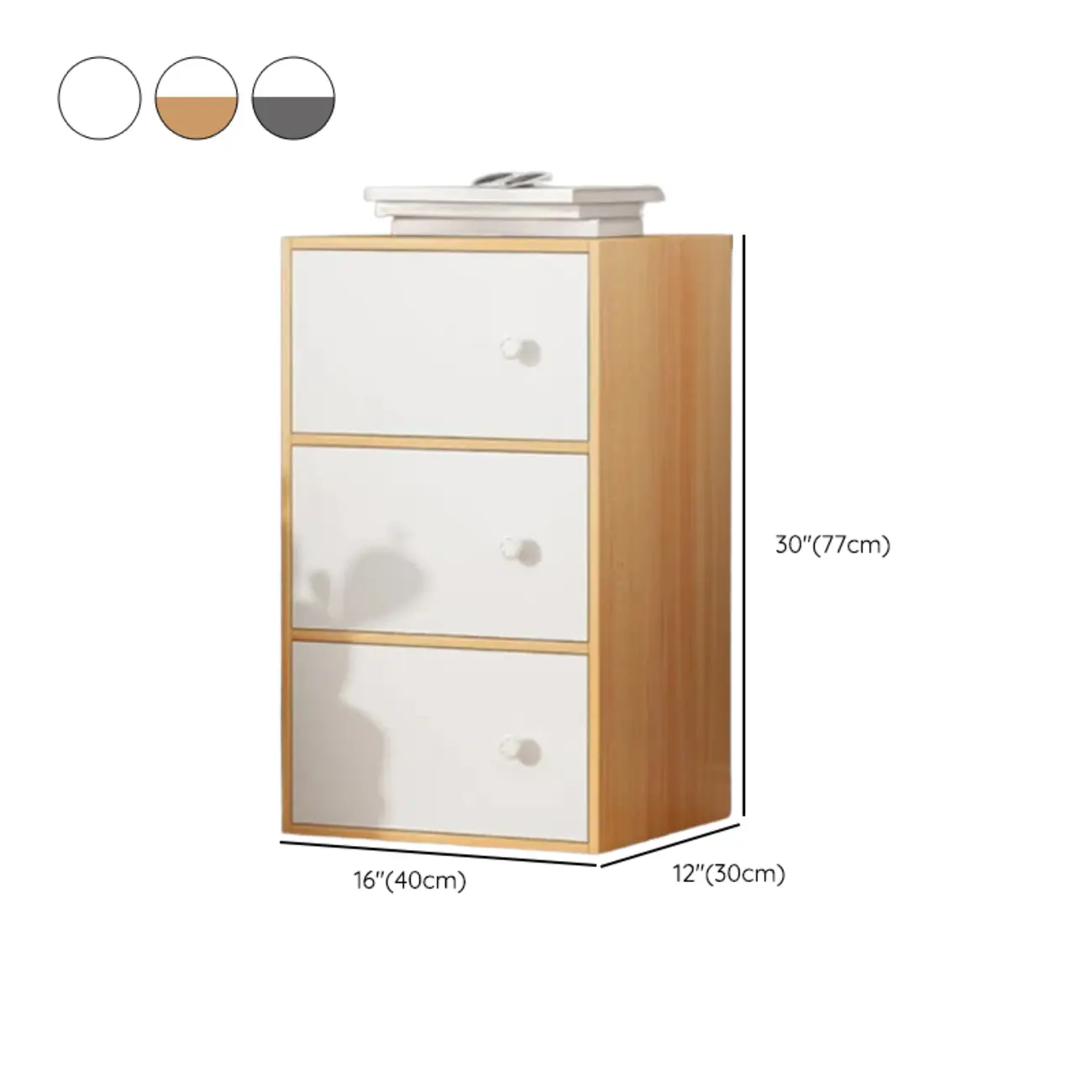 Minimalist Wooden Space-saving Storage Cabinet for Bedroom Image - 24 | homeyfad
