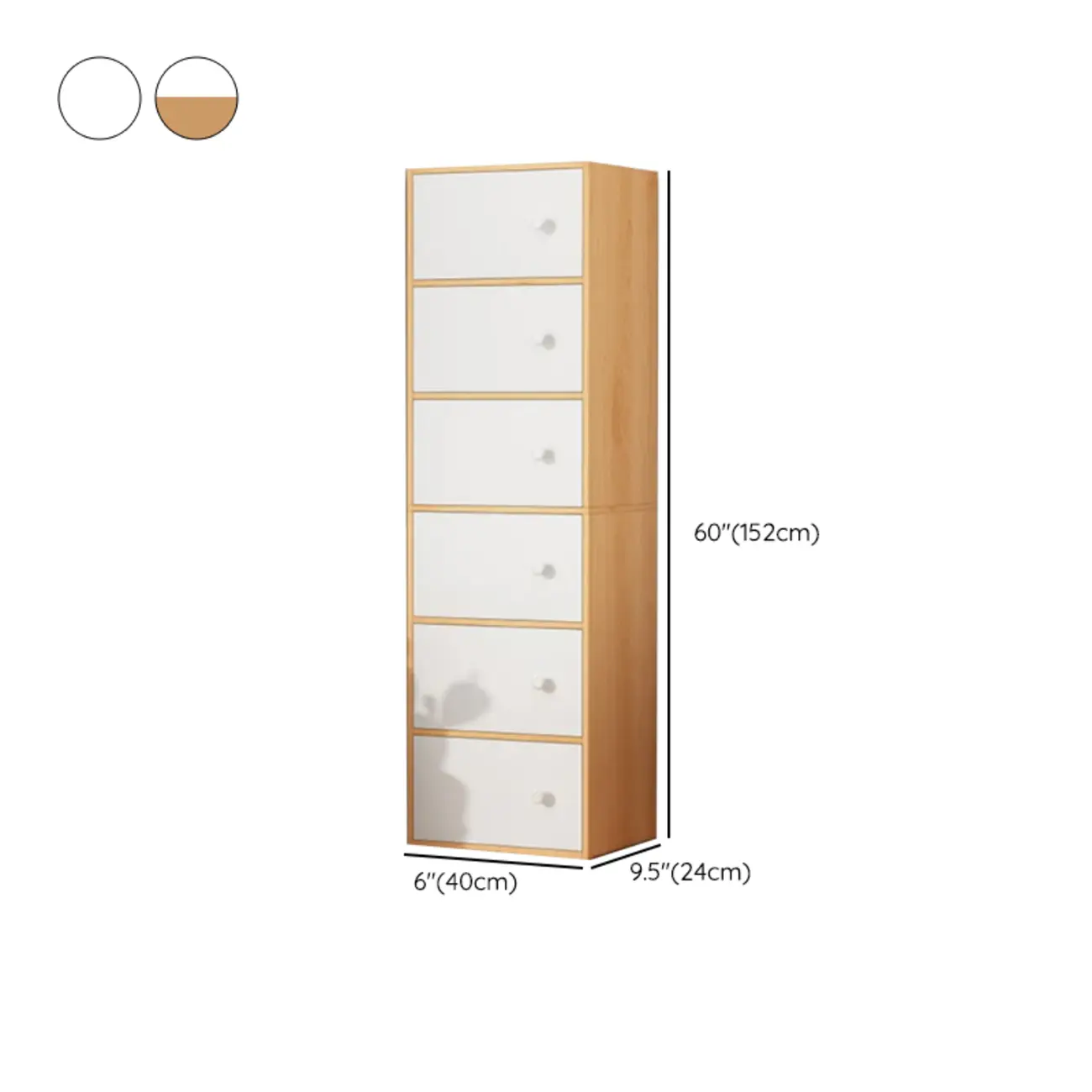 Minimalist Wooden Space-saving Storage Cabinet for Bedroom Image - 28 | homeyfad