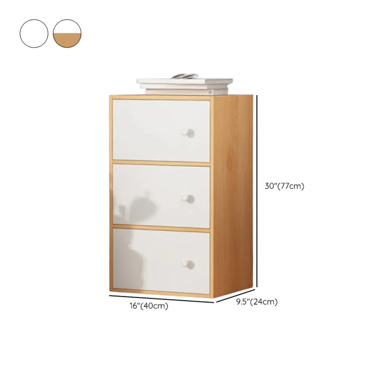 Minimalist Wooden Space-saving Storage Cabinet for Bedroom Image - 30 | homeyfad