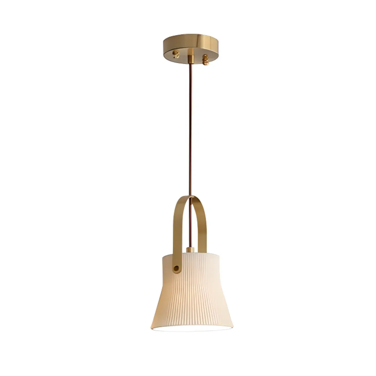 Modern Ceramic Pendant Light Adjustable Length for Dining Image - 5 | homeyfad