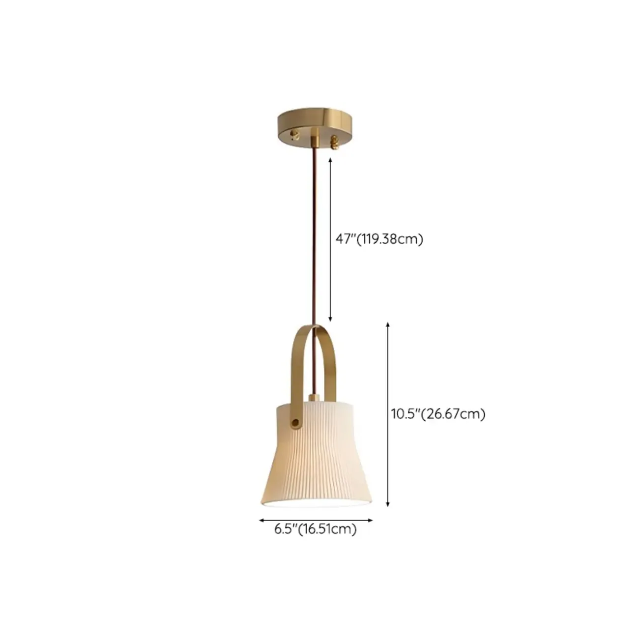 Modern Ceramic Pendant Light Adjustable Length for Dining Image - 17