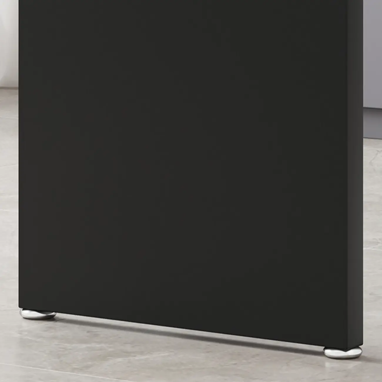 Nordic White Slate Metal Storage Bar Tables Image - 9 | homeyfad