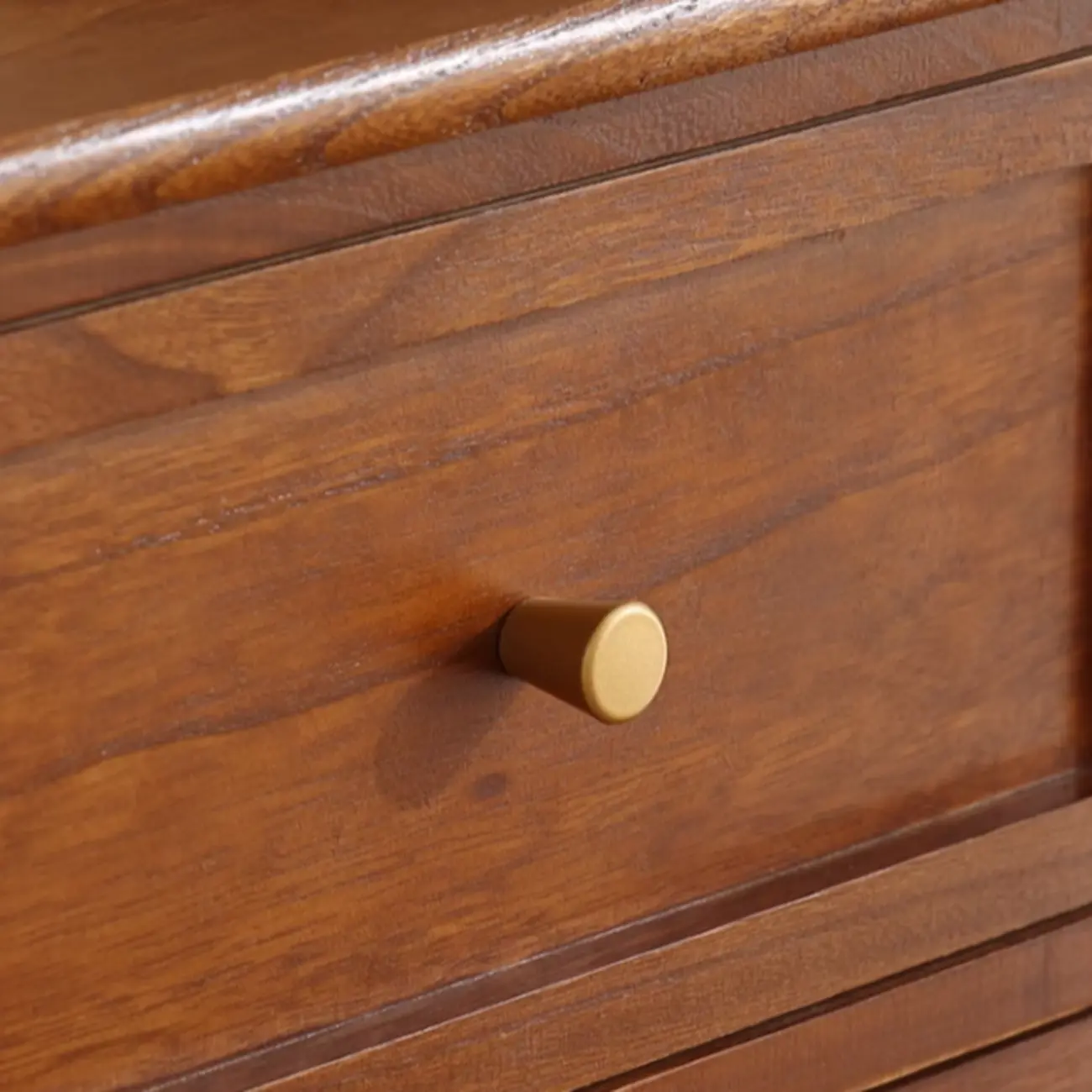 Simple Classic White Wooden Drawers Storage Cabinet Image - 16 | homeyfad