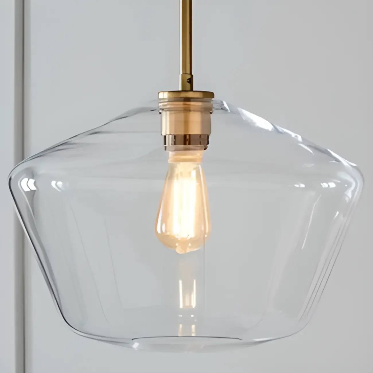 Modern Glass Pendant Lighting for Kitchen Island