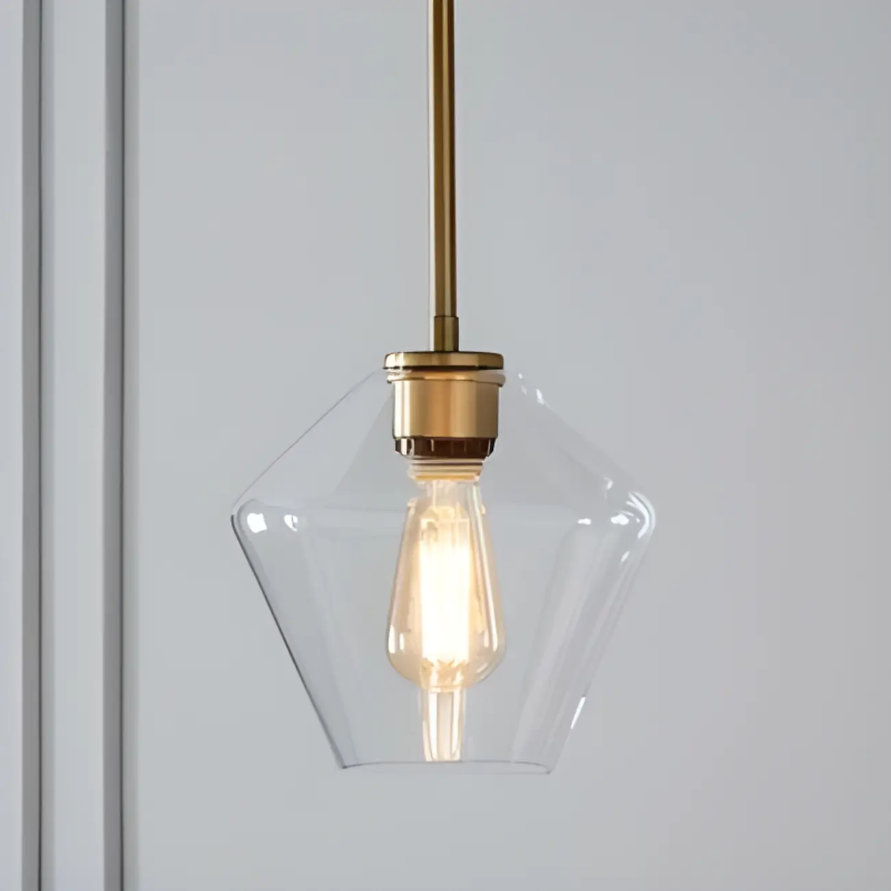 Modern Glass Pendant Lighting for Kitchen Island | homeyfad