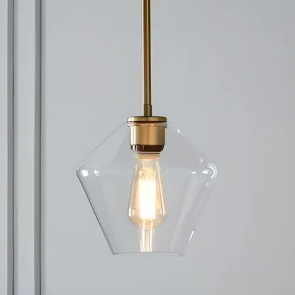 Modern Glass Pendant Lighting for Kitchen Island