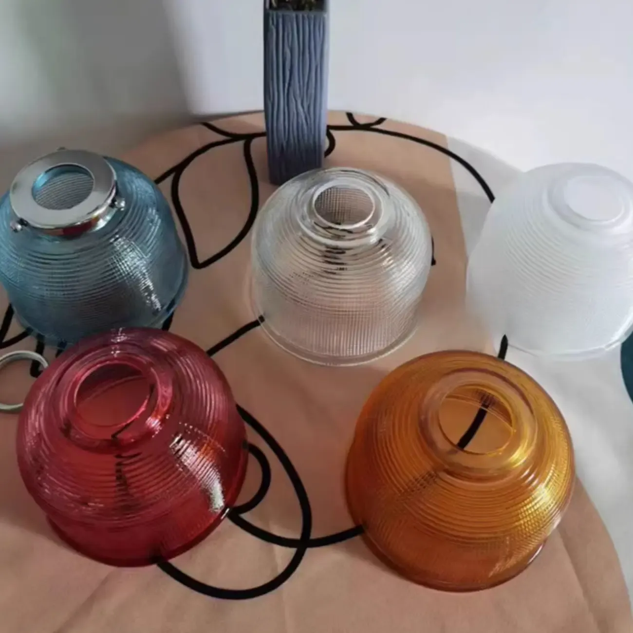 Modern Chrome Glass Wall Light for Bathroom Decor Image - 7