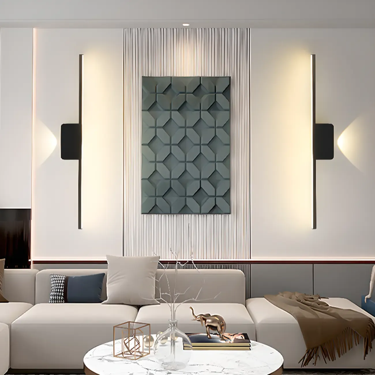 2-Light Black Cast Iron Vanity Lights for Bathroom Image - 21