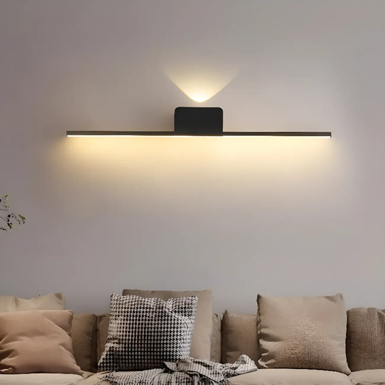 2-Light Black Cast Iron Vanity Lights for Bathroom Image - 22