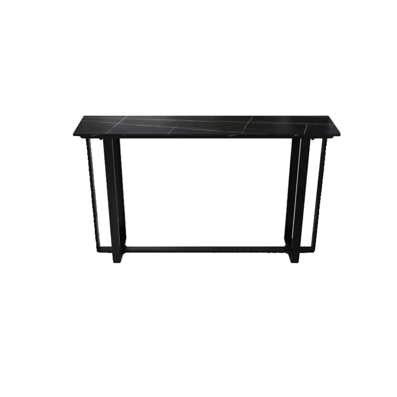 Scandinavian Slate Metal Rectangular Bar Tables Image - 2 | homeyfad