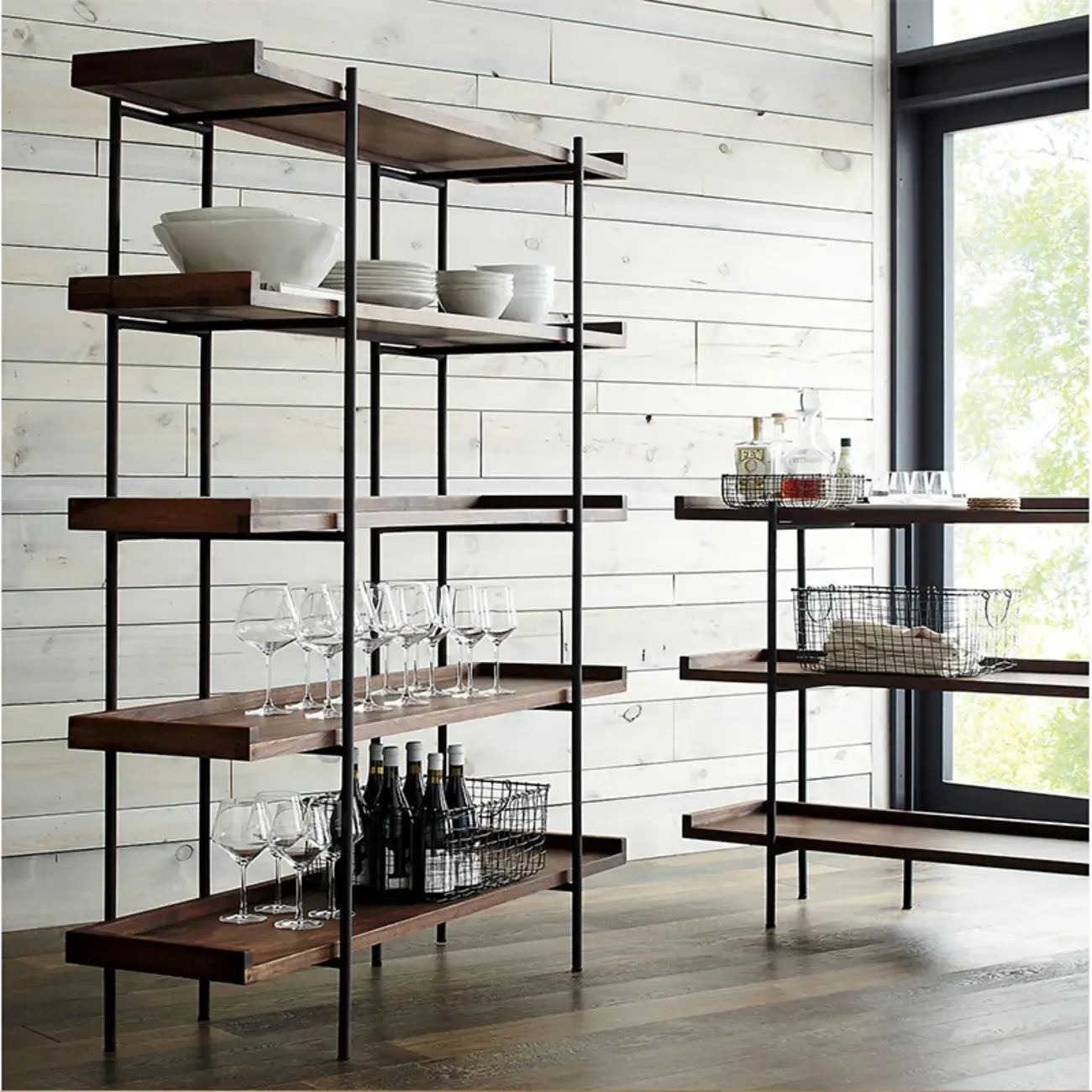 Industrial Etagere Bookshelf Metal and Wood 5-Tier Open Storage Image - 3
SKU2204229392，SKU2204229389，SKU2204229386，SKU2204229390，SKU2204229395，SKU2204229387，SKU2204229391，SKU2204229393，SKU2204229396，SKU2204229401，SKU2204229397，SKU2204229388，SKU2204229402，SKU2204229398