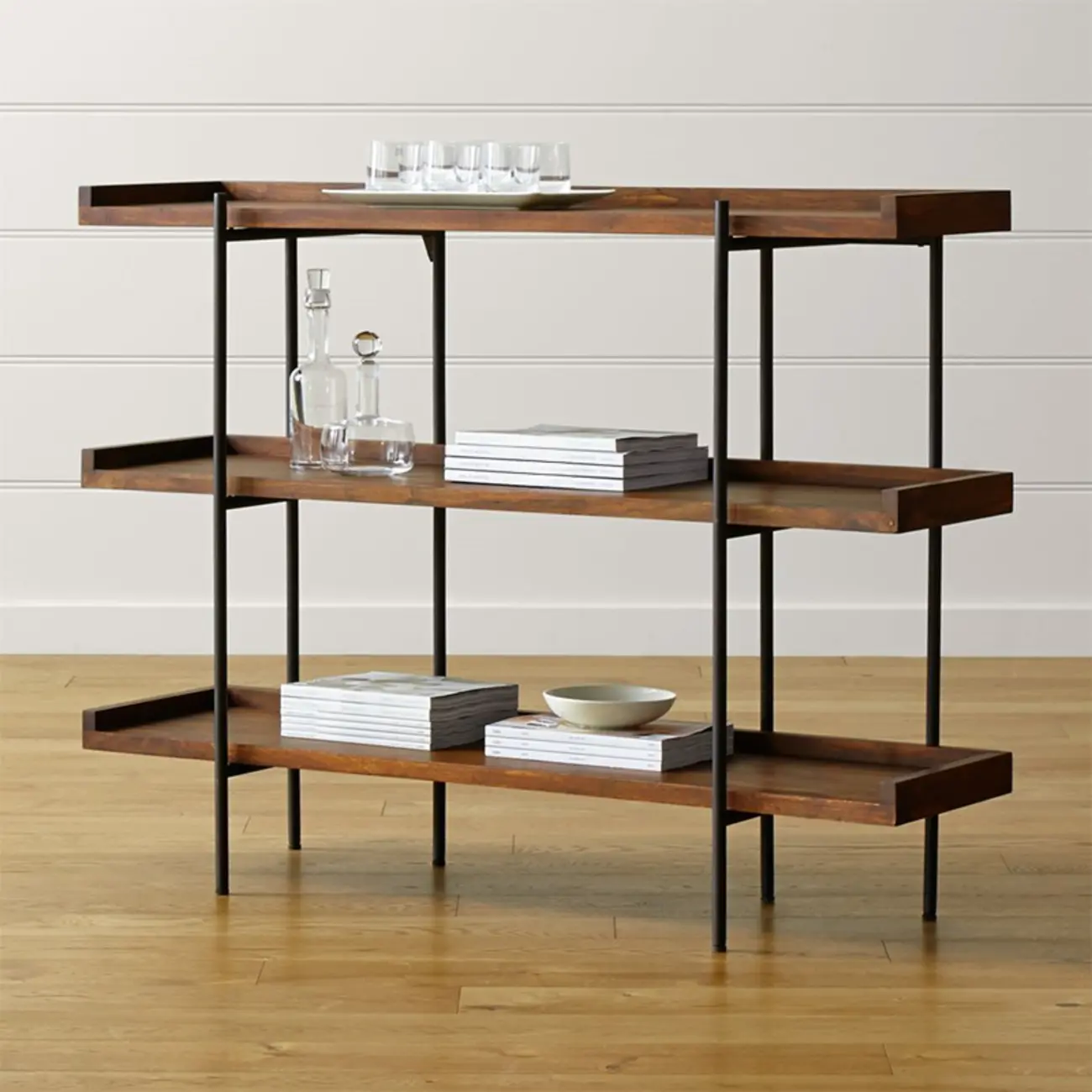 Industrial Etagere Bookshelf Metal and Wood 5-Tier Open Storage Image - 2
SKU2204229392，SKU2204229389，SKU2204229386，SKU2204229390，SKU2204229395，SKU2204229387，SKU2204229391，SKU2204229393，SKU2204229396，SKU2204229401，SKU2204229397，SKU2204229388，SKU2204229402，SKU2204229398 | homeyfad