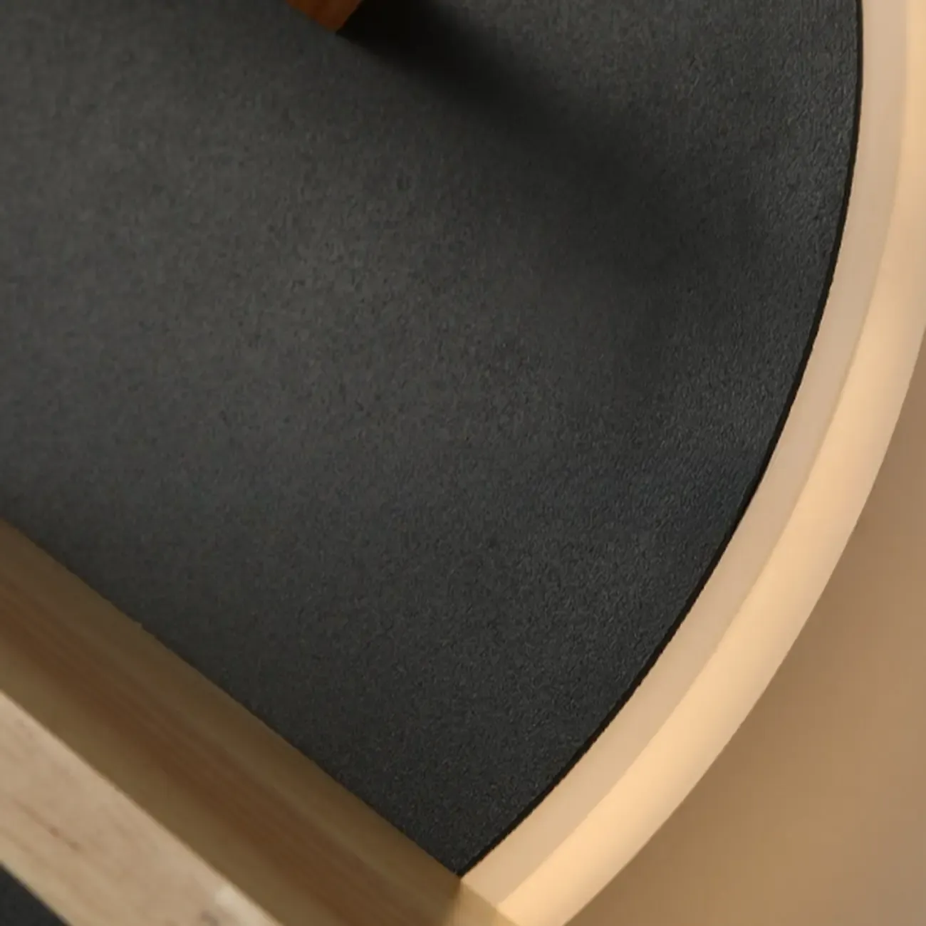 Modern Geometric LED Black Wall Sconce with USB Port Image - 13