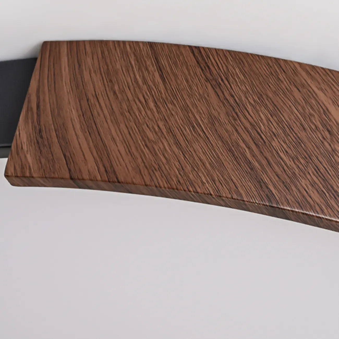 Dimmable Black LED Flush Mount Ceiling Light for Bedroom  Image - 9