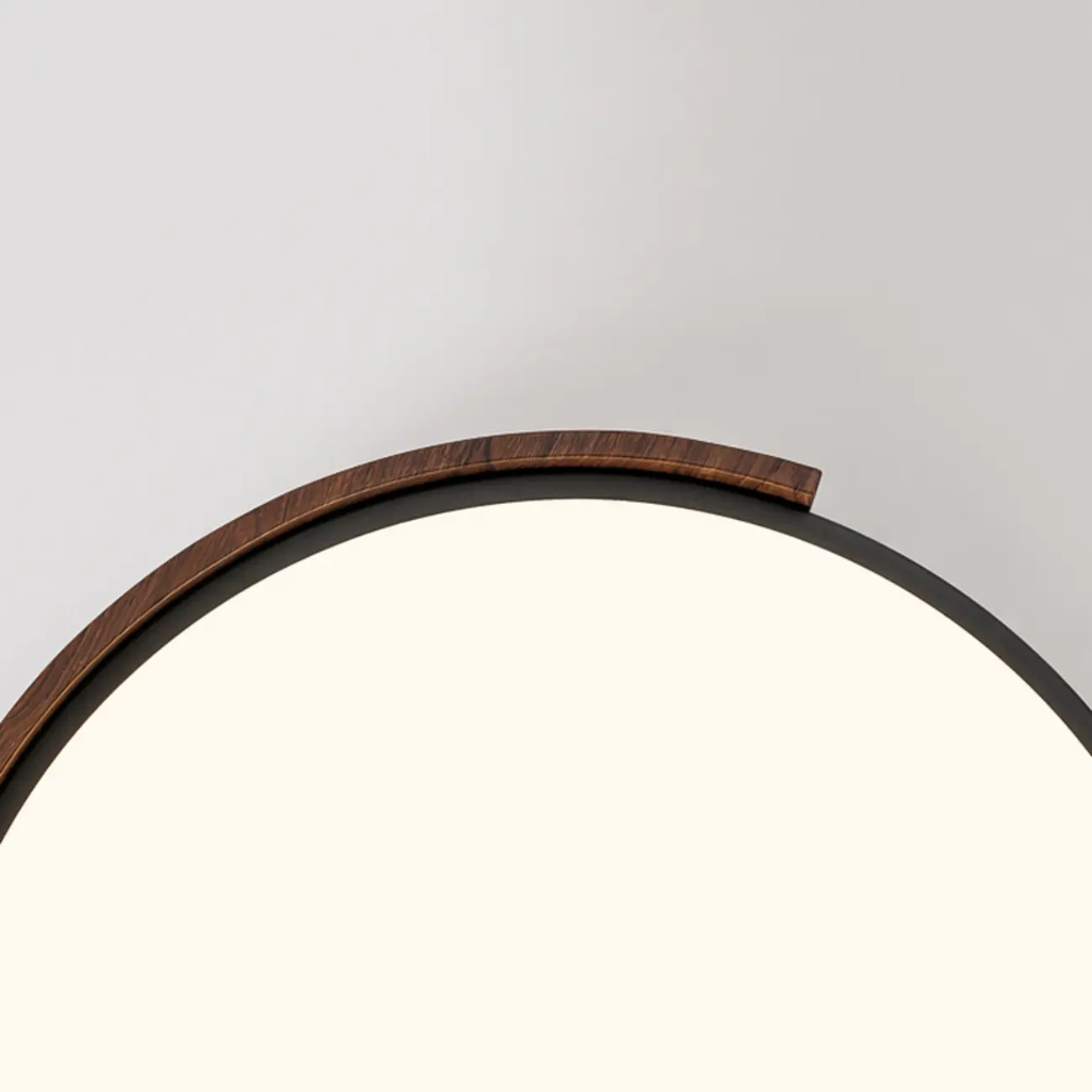 Dimmable Black LED Flush Mount Ceiling Light for Bedroom  Image - 11 | homeyfad