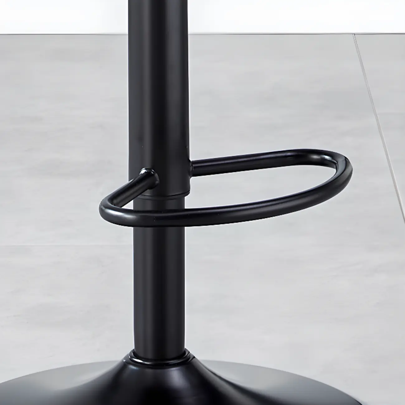 Bucket Adjustable Swivel Leather Bar Stools Image - 9 | homeyfad