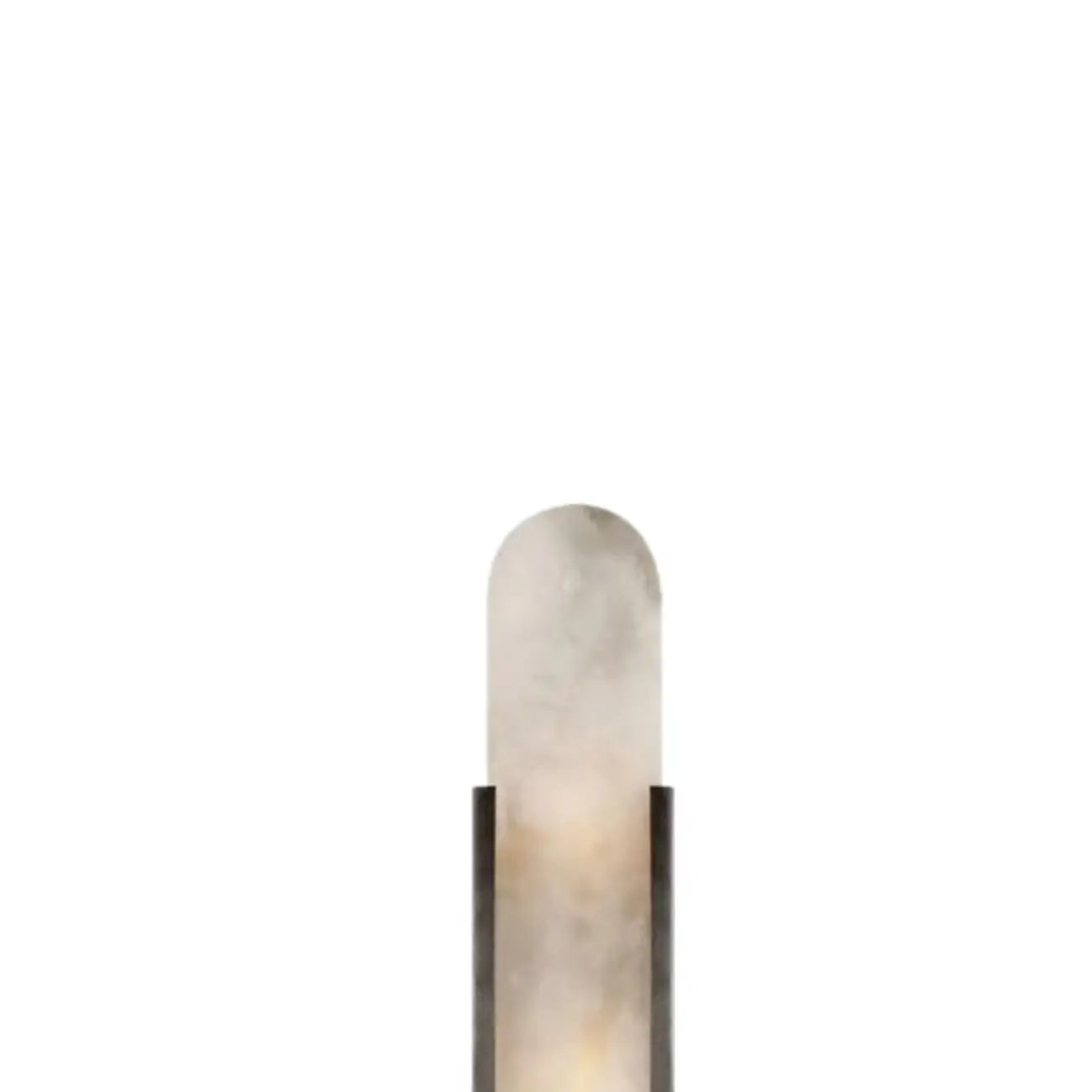 Modern Geometric Stone Wall Sconce with Bi-Pin Bulb Image - 13 | homeyfad