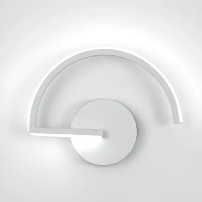 Modern Minimalist LED Wall Light with Arch Design Image - 6