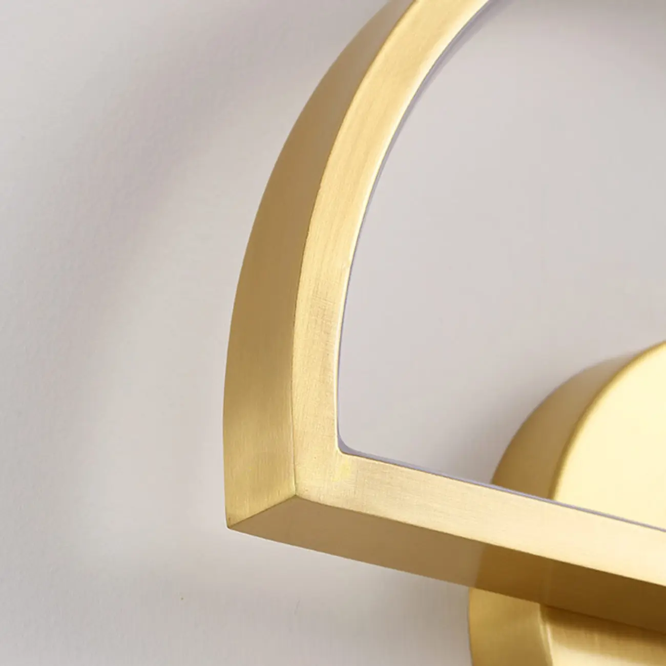 Modern Minimalist LED Wall Light with Arch Design Image - 7 | homeyfad