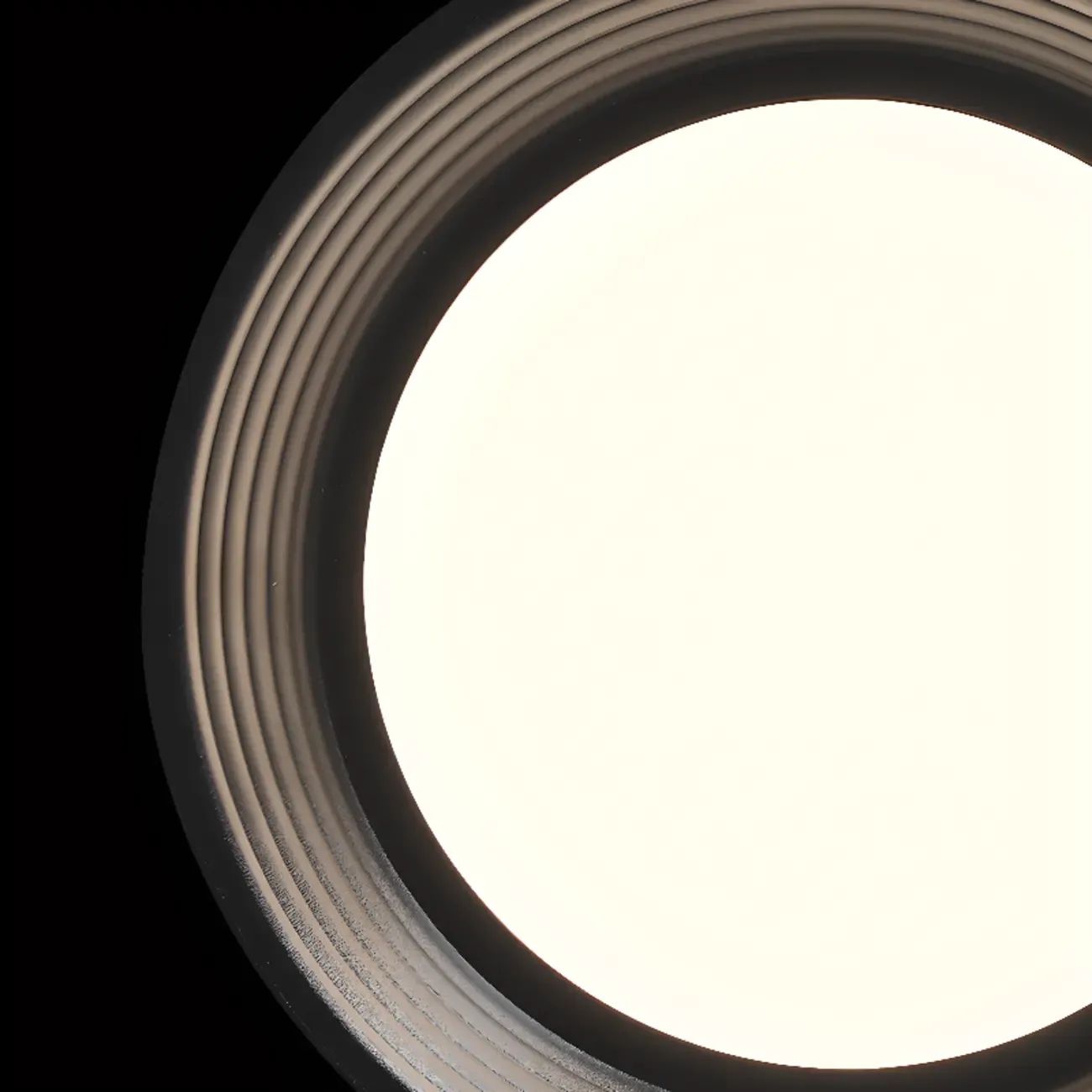 3-Light Dimmable LED Kitchen Island Light Metal Drum Minimalist Image - 7