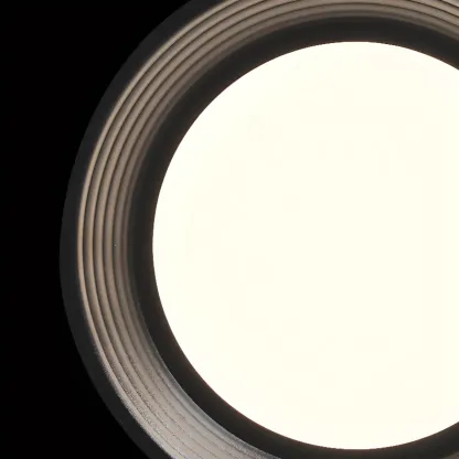 3-Light Dimmable LED Kitchen Island Light Metal Drum Minimalist Image - 7