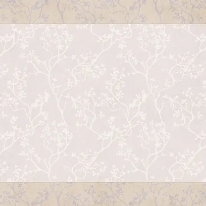 Modish Handmade Faux Cashmere Plants Rectangle Area Rug Image - 9