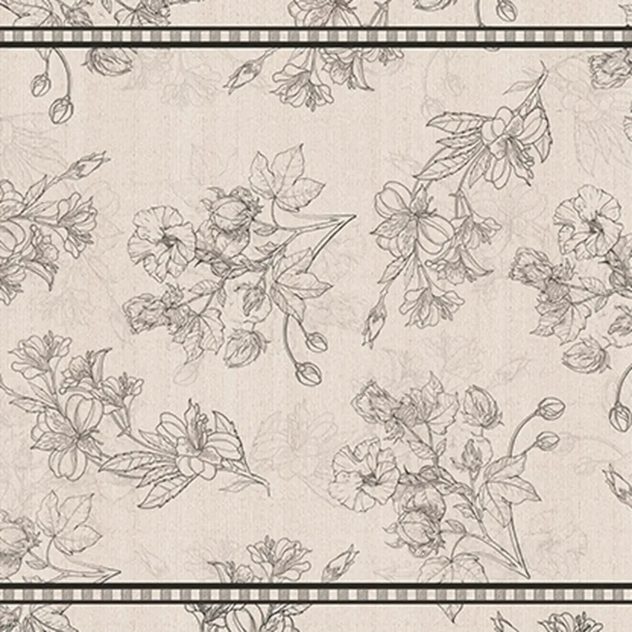 Modish Handmade Faux Cashmere Plants Rectangle Area Rug Image - 13