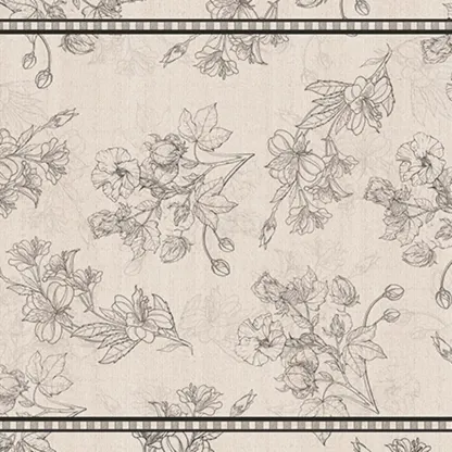 Modish Handmade Faux Cashmere Plants Rectangle Area Rug Image - 13