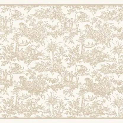 Modish Handmade Faux Cashmere Plants Rectangle Area Rug Image - 15