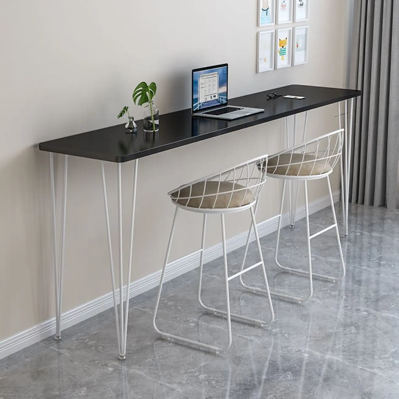 Modish Wooden Counter Height Bar Tables Image - 5 | homeyfad