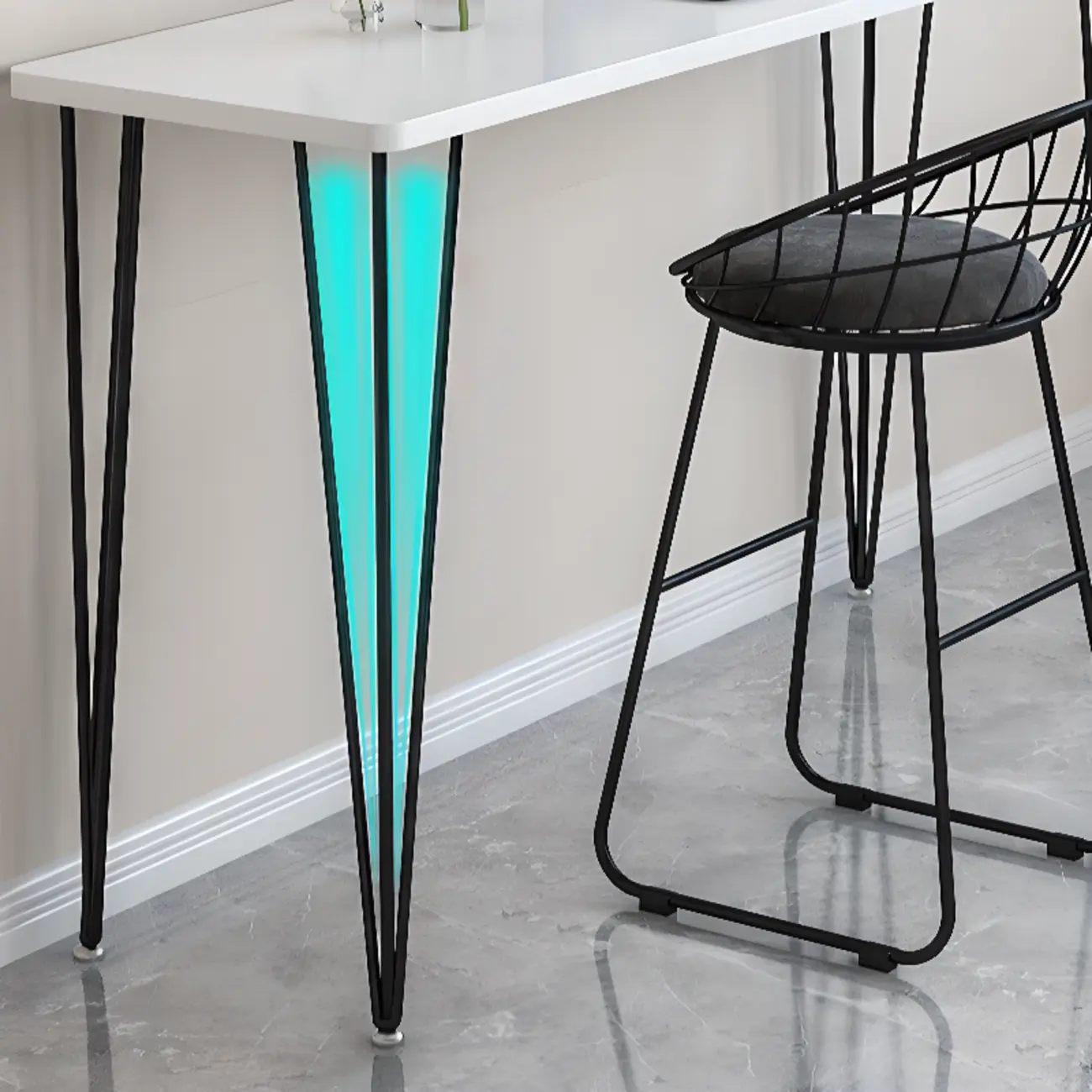 Modish Wooden Counter Height Bar Tables Image - 6 | homeyfad