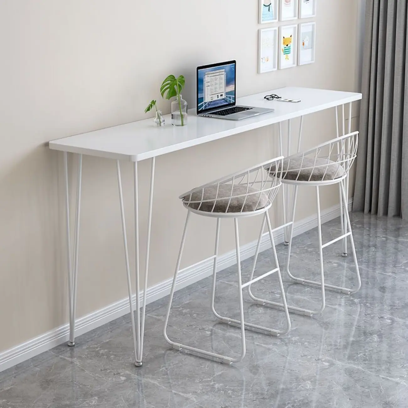 Modish Wooden Counter Height Bar Tables Image - 8 | homeyfad