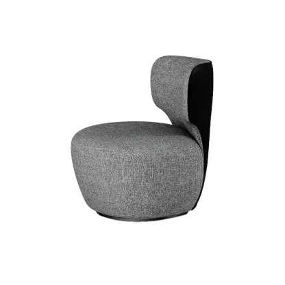 Modern Fabric Swivel Accent Chair with Scratch Resistantfor Living Room Image - 5