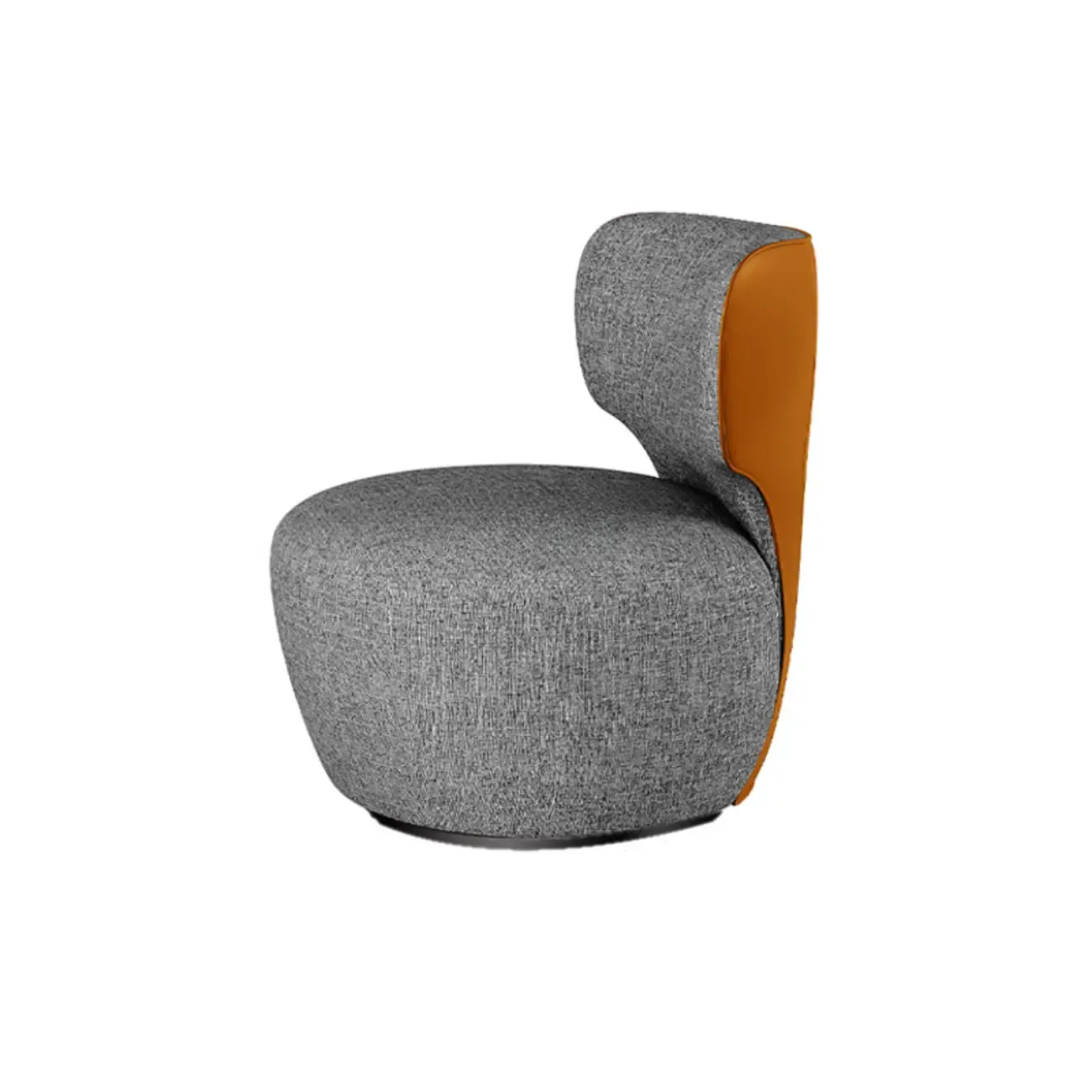 Modern Fabric Swivel Accent Chair with Scratch Resistantfor Living Room Image - 6