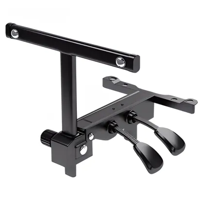 Modern White Fabric Upholstered Adjustable Swivel Office Chair Image - 9