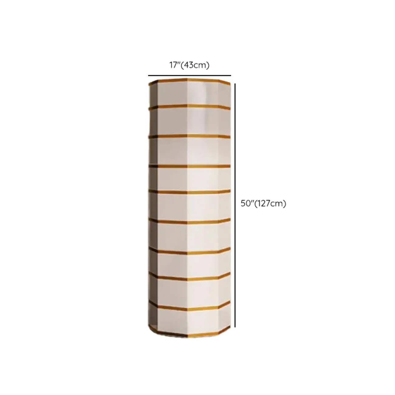 Rotating Glam White Metal Hexagon Entryway Shoe Cabinet Image - 29 | homeyfad