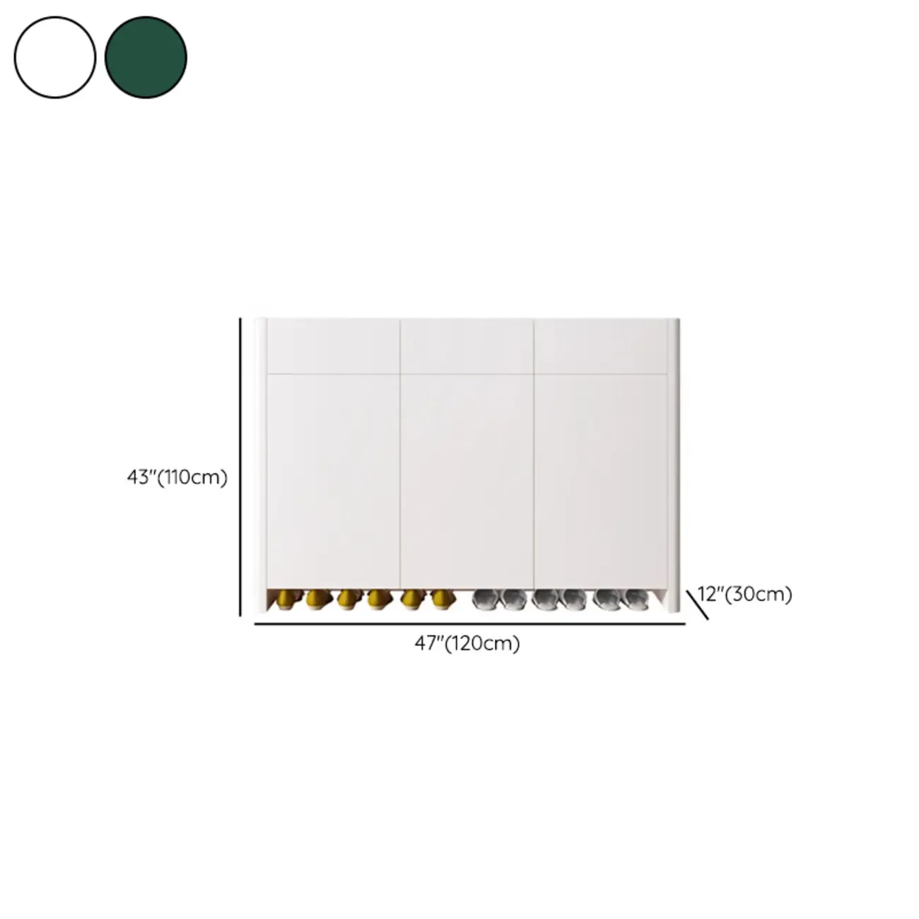 Minimalist Wood Adjustable Multi-Layer Entryway Shoe Cabinet Image - 16