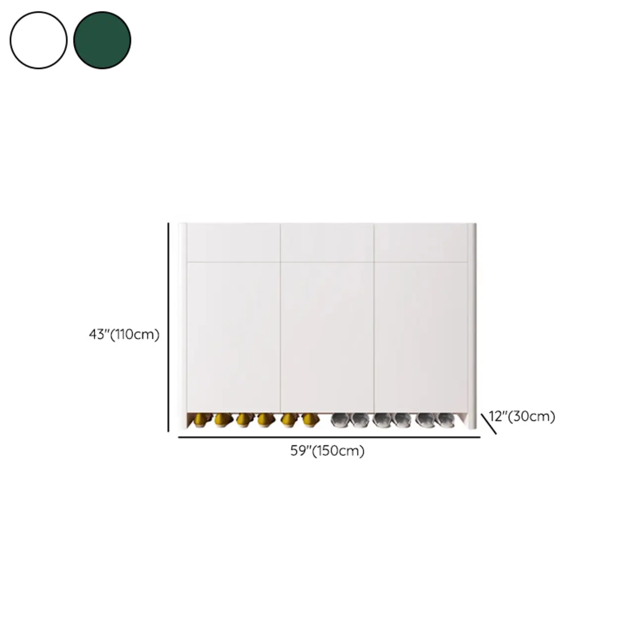 Minimalist Wood Adjustable Multi-Layer Entryway Shoe Cabinet Image - 17 | homeyfad