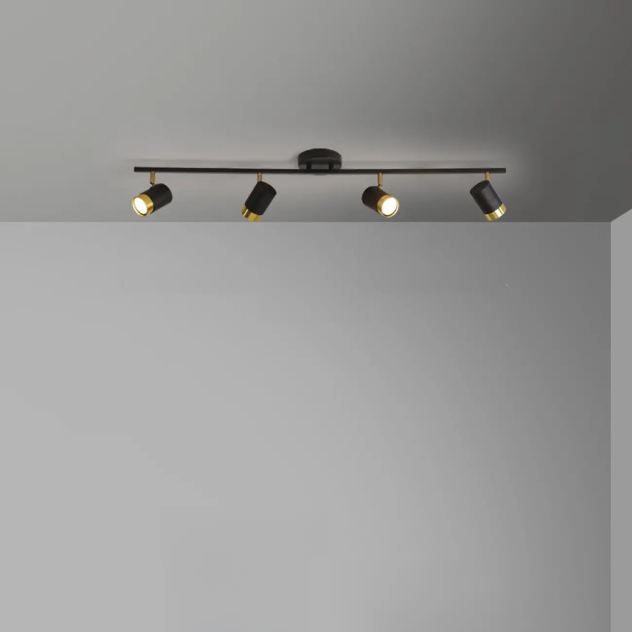 4-Light Modern Dimmable LED Track Lighting with Adjustable Head Image - 7 | homeyfad