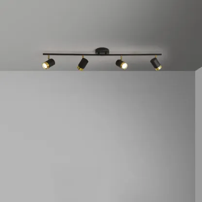 4-Light Modern Dimmable LED Track Lighting with Adjustable Head Image - 7