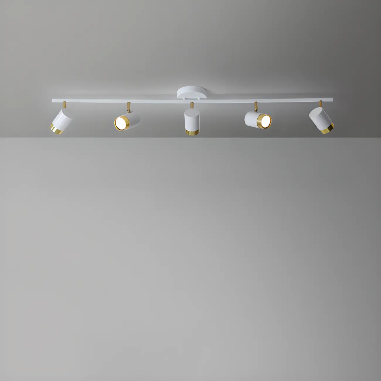 4-Light Modern Dimmable LED Track Lighting with Adjustable Head Image - 8 | homeyfad