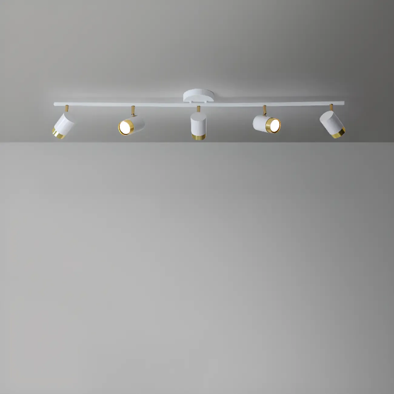 4-Light Modern Dimmable LED Track Lighting with Adjustable Head Image - 8