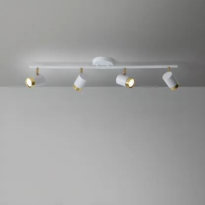 4-Light Modern Dimmable LED Track Lighting with Adjustable Head Image - 10