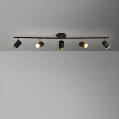4-Light Modern Dimmable LED Track Lighting with Adjustable Head Image - 11