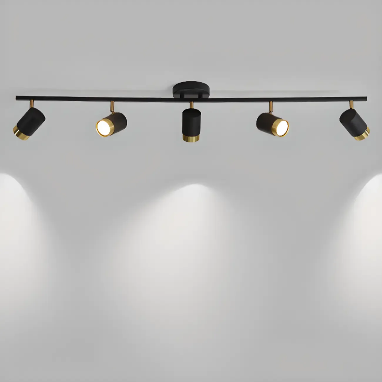 4-Light Modern Dimmable LED Track Lighting with Adjustable Head Image - 13