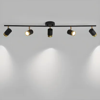 4-Light Modern Dimmable LED Track Lighting with Adjustable Head Image - 13
