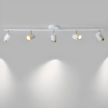 4-Light Modern Dimmable LED Track Lighting with Adjustable Head Image - 14