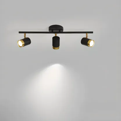 4-Light Modern Dimmable LED Track Lighting with Adjustable Head Image - 16