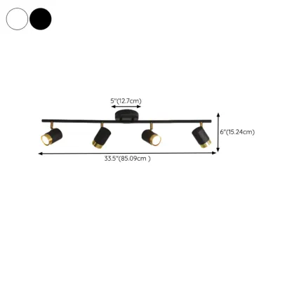 4-Light Modern Dimmable LED Track Lighting with Adjustable Head Image - 21