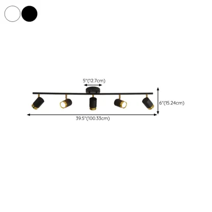 4-Light Modern Dimmable LED Track Lighting with Adjustable Head Image - 22